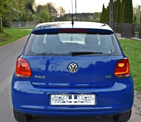 Volkswagen Polo cena 18900 przebieg: 181000, rok produkcji 2010 z Zgierz małe 497